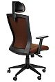 HG-0004F Fotel Biurowy brąz