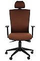 HG-0004F Fotel Biurowy brąz