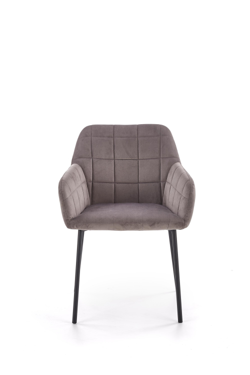 K305 krzesło czarny / popielaty (1p=2szt)