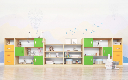 Zestaw mebli przedszkolnych Primo 054