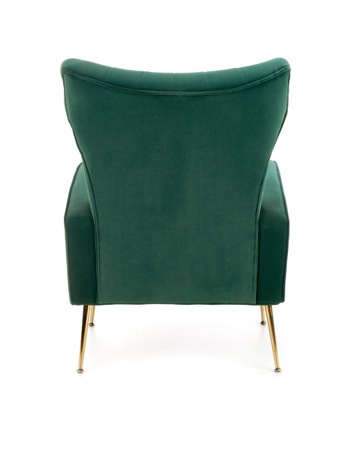 Fotel klubowy VARIO kolor: c.zielony