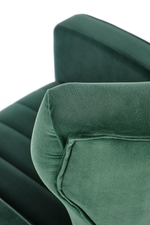Fotel klubowy VARIO kolor: c.zielony