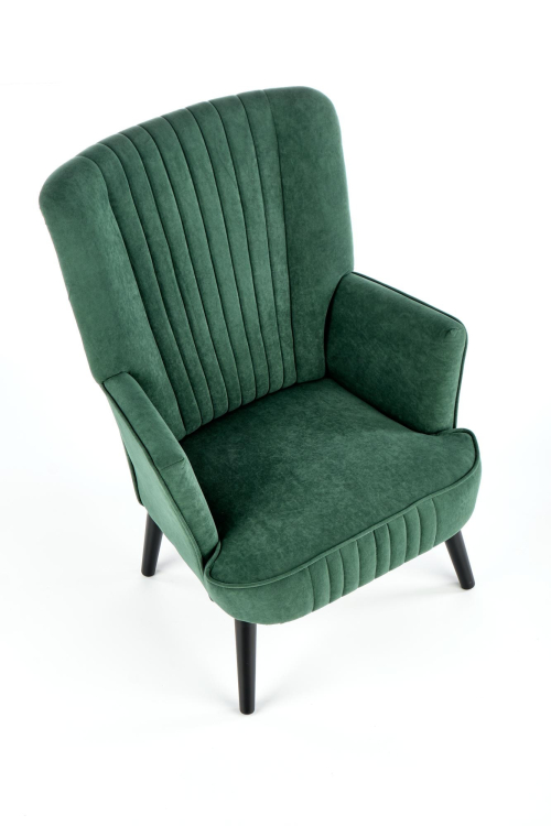 Fotel klubowy DELGADO c. zielony (BLUEVEL #78)