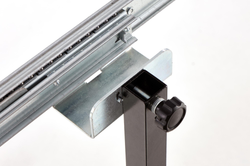 INFERNO stół rozkładany 100-300/100/76 cm, dąb naturalny - czarny