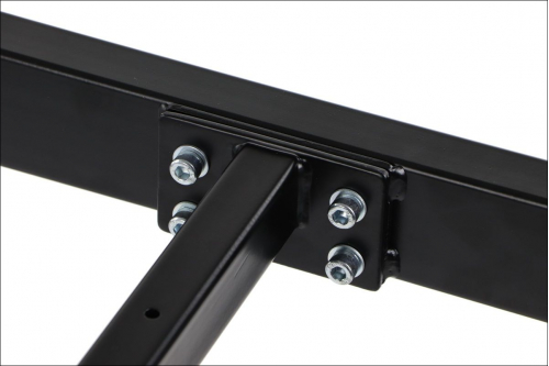 Stelaż metalowy do stołu/biurka NY-131A/70 z regulacją długości belki 120-180x szer.69,6xwys. 72,5 kolor czarny