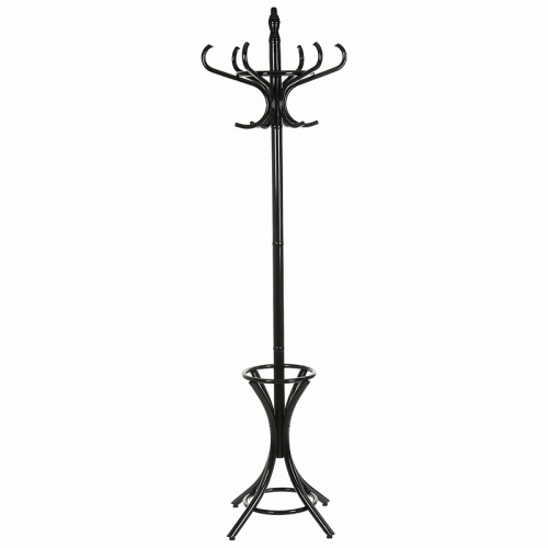 Wieszak drewniany WDR-1/BL CZARNY