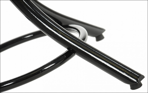 Wieszak drewniany WDR-1/BL CZARNY