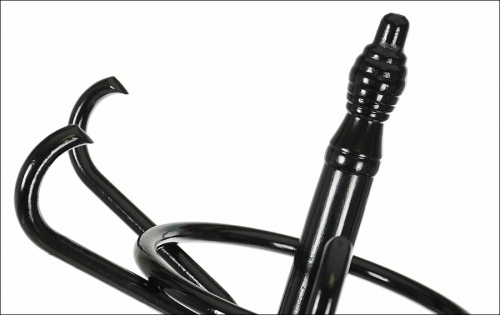 Wieszak drewniany WDR-1/BL CZARNY