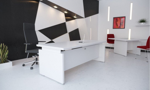 Biurko LINUS L1608/ L 1808 - 160/180x80x75h