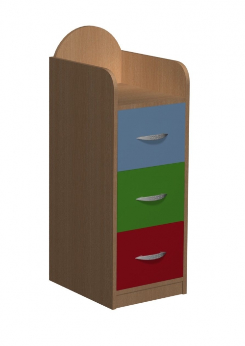 Szafka przedszkolna Primo 18 z nadstawką 