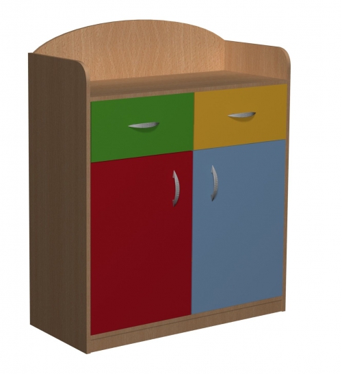 Szafka przedszkolna Primo 28 z nadstawką 