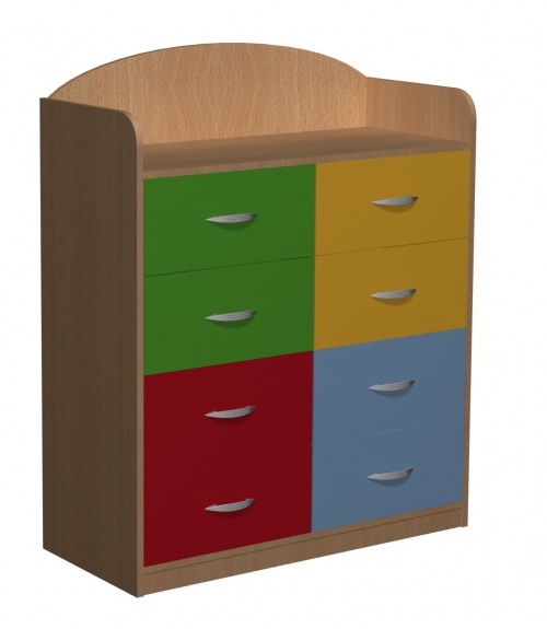 Szafka przedszkolna Primo 31 z nadstawką 