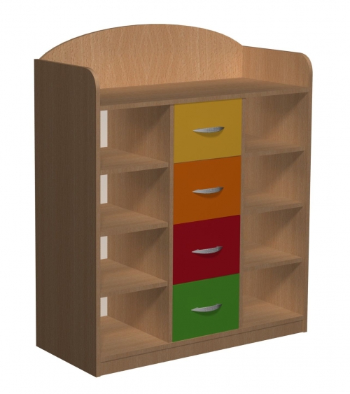 Szafka przedszkolna Primo 32 z nadstawką  