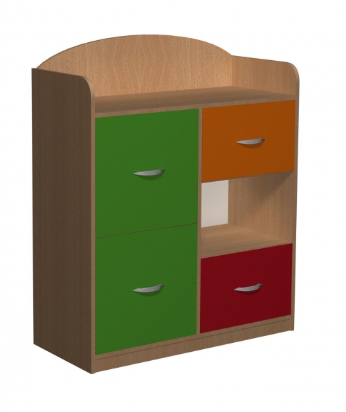 Szafka przedszkolna Primo 36 z nadstawką