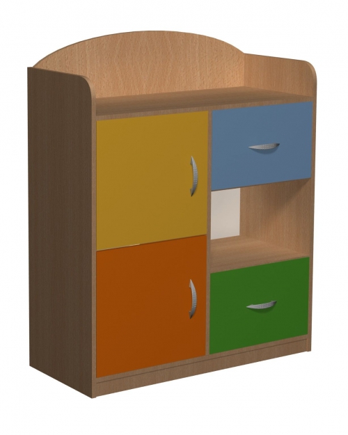 Szafka przedszkolna Primo 37 z nadstawką
