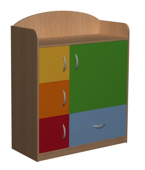 Szafka przedszkolna Primo 41 z nadstawką 