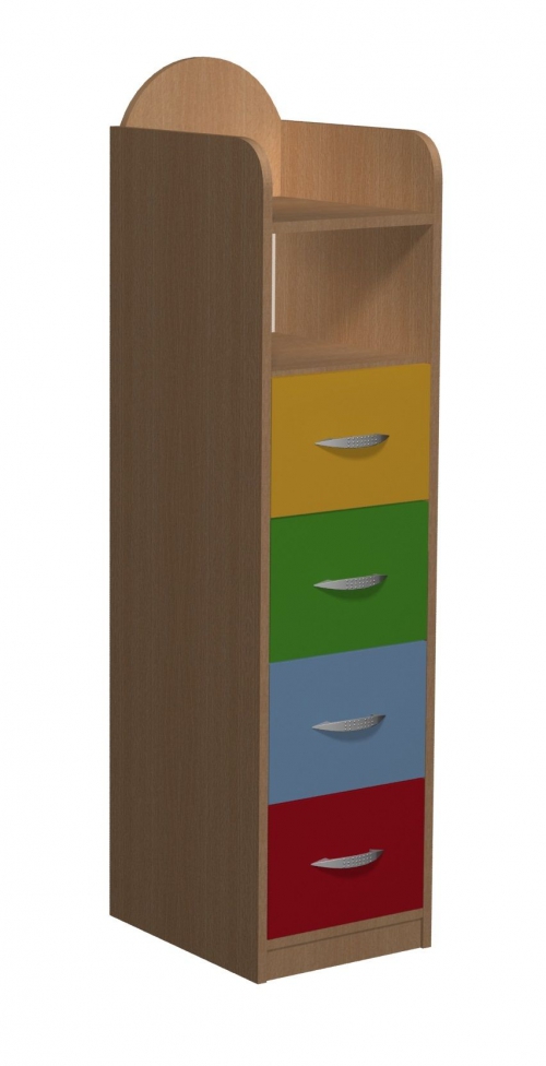 Szafka przedszkolna Primo 57 z nadstawką