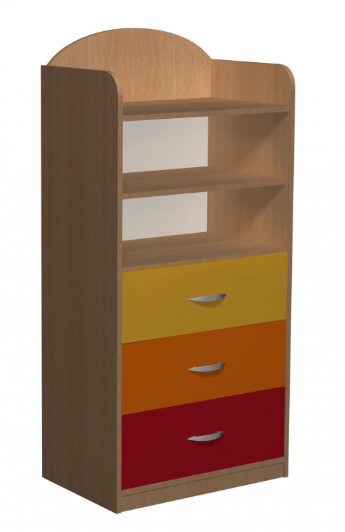 Szafka przedszkolna Primo 68 z nadstawką
