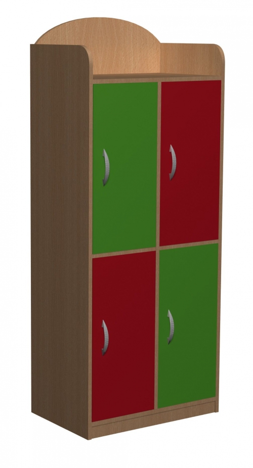 Szafka przedszkolna Primo 74 z nadstawką