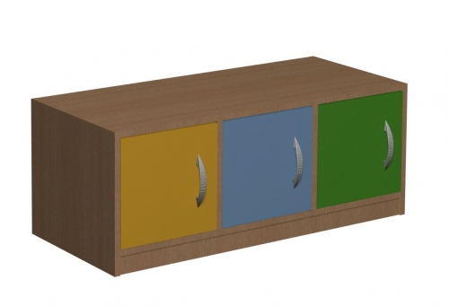 Szafka przedszkolna niska Primo 84 z nadstawką