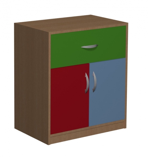 Szafka przedszkolna Primo 117 bez nadstawki 