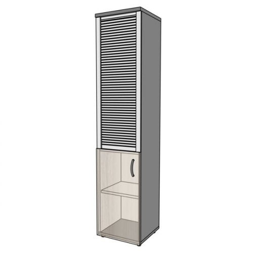 Szafa biurowa PS15 40X39X183H z żaluzją