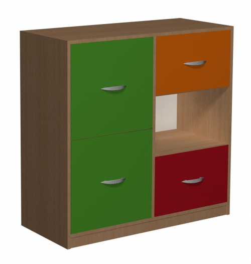 Szafka przedszkolna Primo 142 bez nadstawki