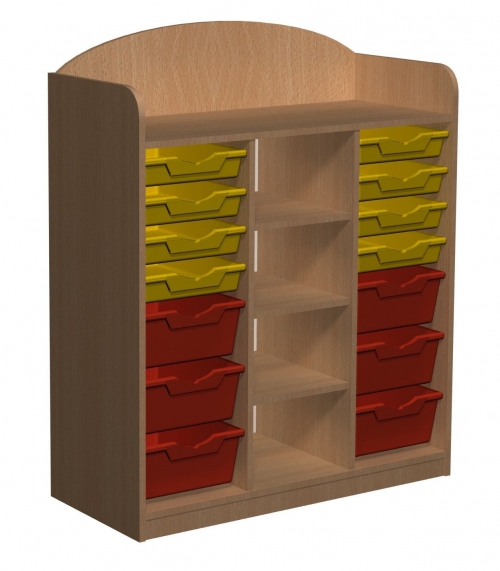 Regał przedszkolny Primo 197 z nadstawką