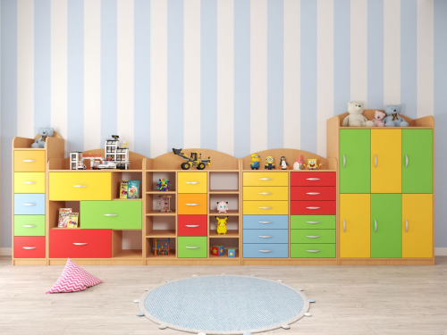 Zestaw mebli przedszkolnych Primo 8