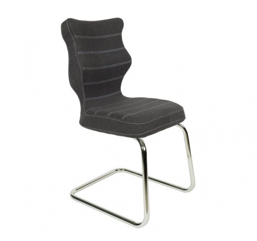 Krzesło konferencyjne NERO nr 6 - podstawa chromowana