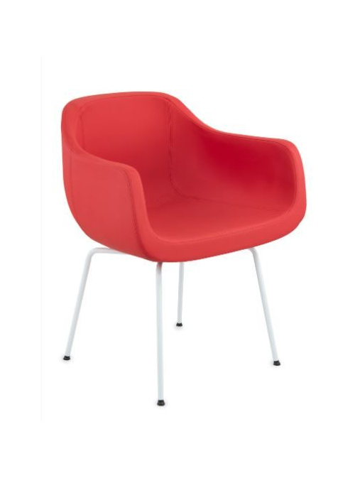 Krzesło konferencyjne SOUL 4L White