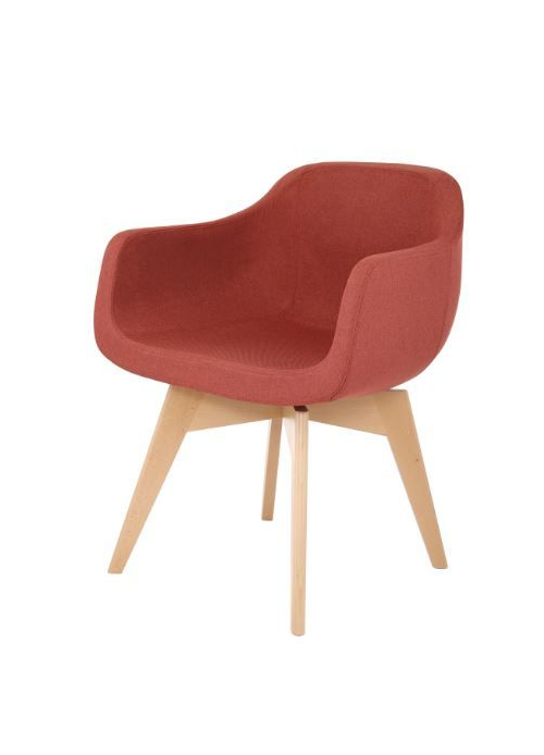 Krzesło konferencyjne SOUL Wood