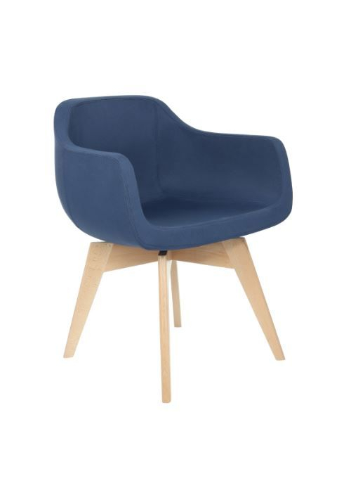 Krzesło konferencyjne SOUL Wood