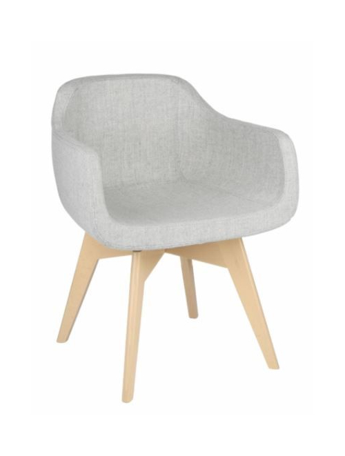 Krzesło konferencyjne SOUL Wood