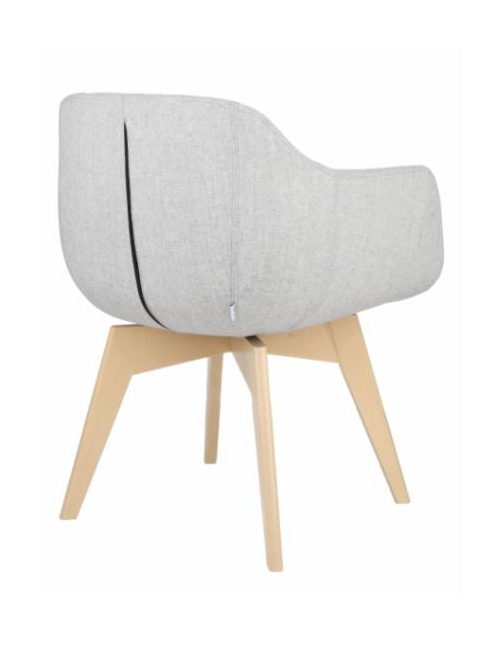 Krzesło konferencyjne SOUL Wood