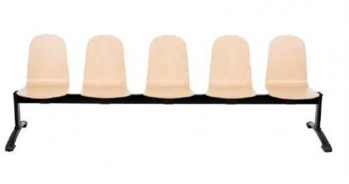 Ławka Malmo Wood 5 Black