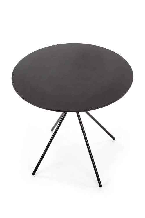 FONDI stół okrągły czarny (1p=1szt)