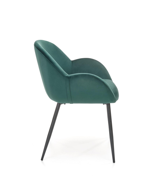 K480 krzesło ciemny zielony