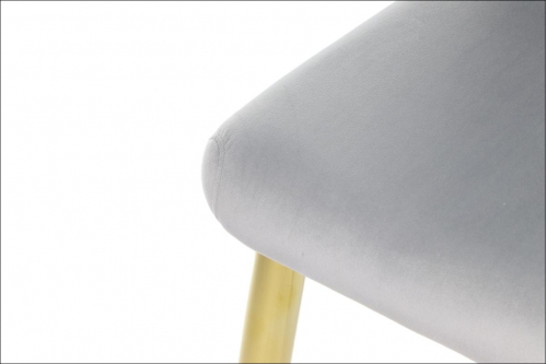 Krzesło CN-6080 jasny szary stelaż złoty