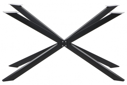Stelaż metalowy do stołu NY-HF01 długość 130xszer. 68xwys.72,5 cm kolor czarny