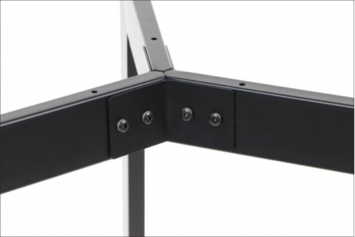 Stelaż metalowy do stolika NY-HF04A średnica FI 70 wysokość 72,5 cm, kolor czarny