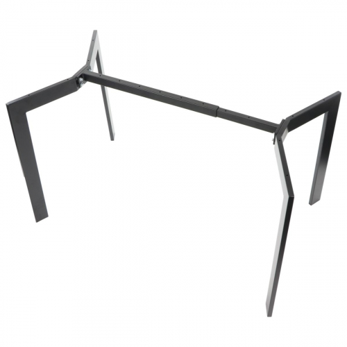Stelaż metalowy do stołu/biurka NY-HF05RA z regulacją długości belki 104-144x szer. 68x wys. 72,5 cm, kolor czarny