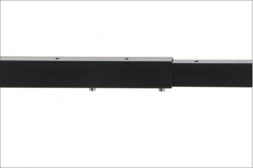 Stelaż metalowy do stołu/biurka NY-HF05RB/B z regulacją długości belki 105-145x szer. 78x wys. 72,5 cm, kolor czarny