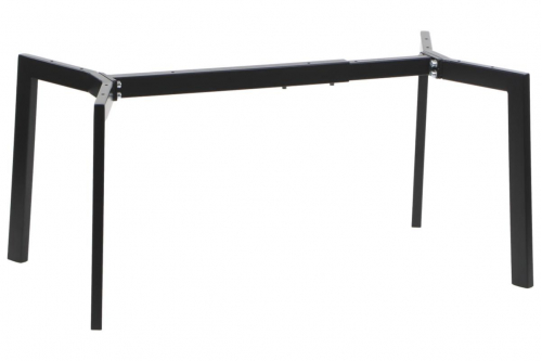 Stelaż metalowy do stolika NY-L01 z regulacją długości belki 79,5-109,5x szer. 50x wys. 42 cm, kolor czarny
