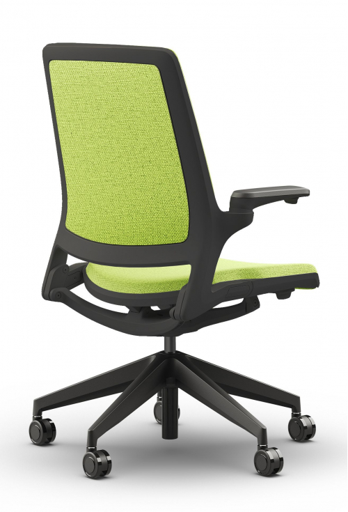 SMART SB10S Fotel biurowy atest wytrzymałości do 200 kg/atest do pracy 24/7 - tapicerowany