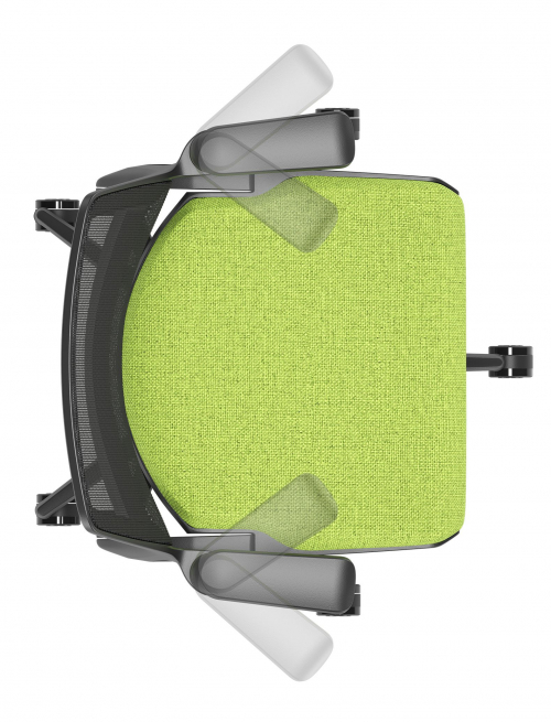 SMART SB10S Fotel biurowy atest wytrzymałości do 200 kg/atest do pracy 24/7 - tapicerowany