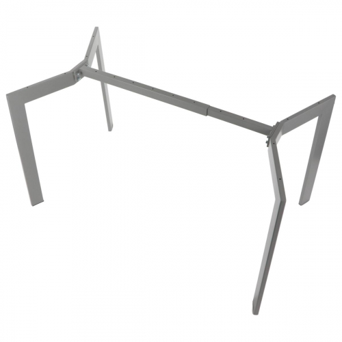 Stelaż metalowy do stołu/biurka NY-HF05RB/A z regulacja długości belki 105,5-148,5 cm szer. 78 cm wys. 72,5 cm kolor szary