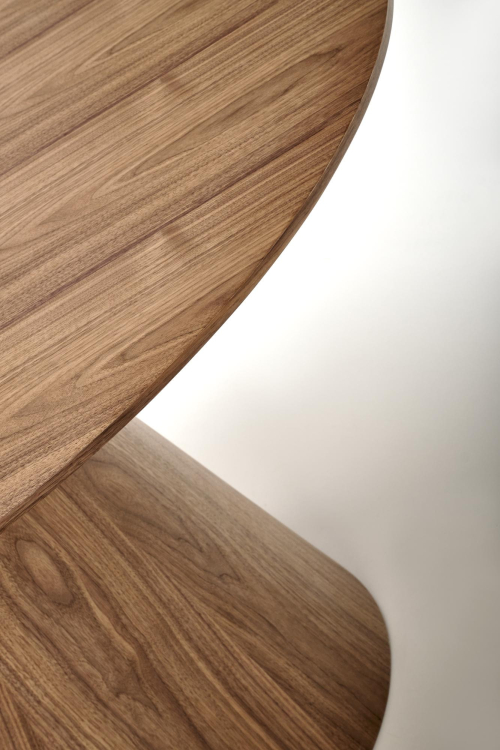 HENDERSON stół okrągły fi 136/78 cm, orzechowy