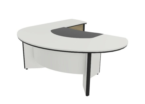 Biurko STATUS OWALNY G2013ML/2014MP - 206x212x75h