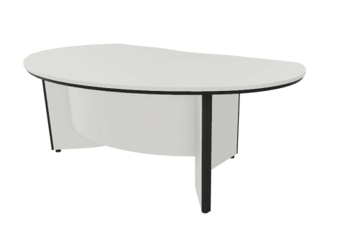 Biurko STATUS OWALNY G2012MB - 206x120x75h